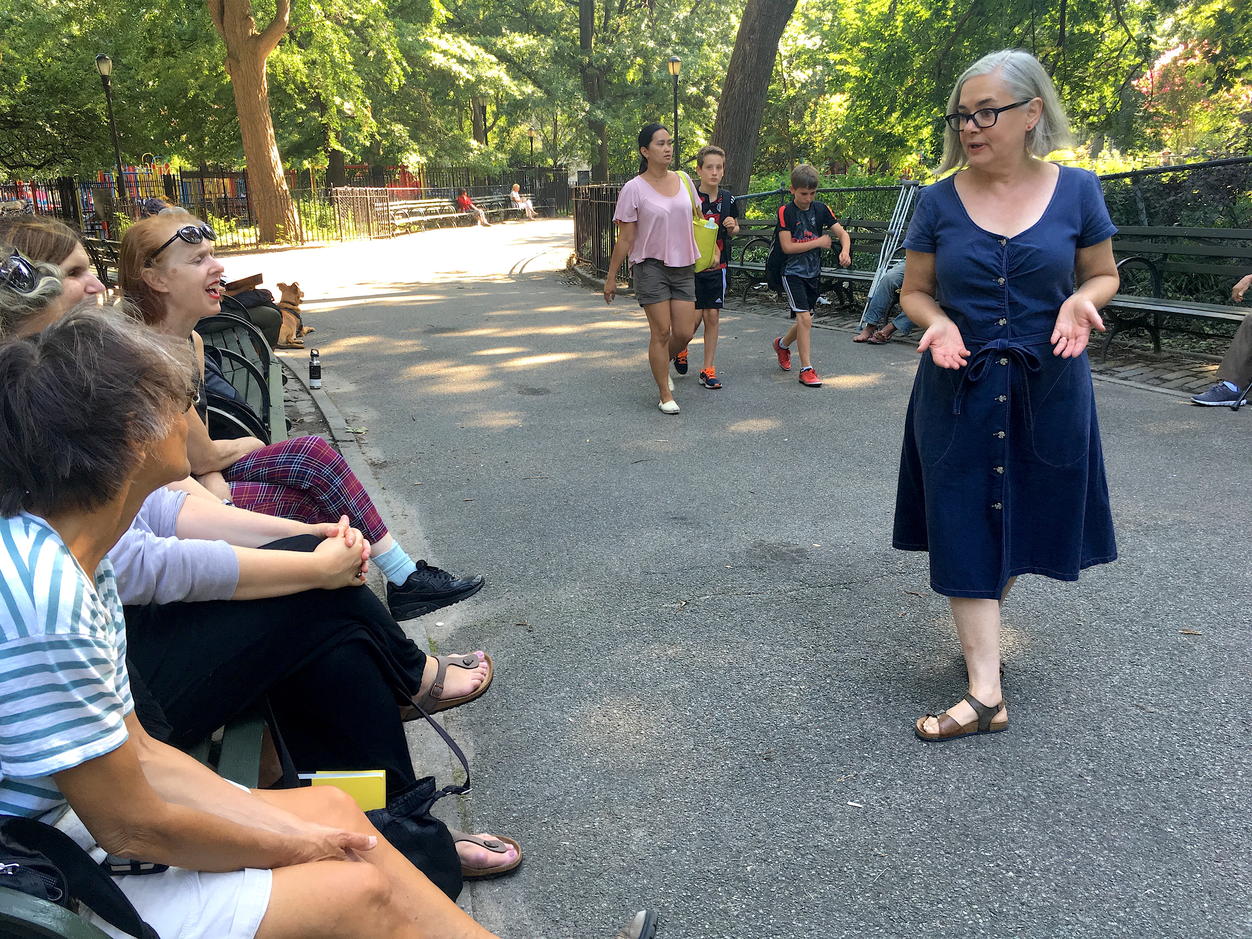 TRAPS performed in Thompkins Square Park